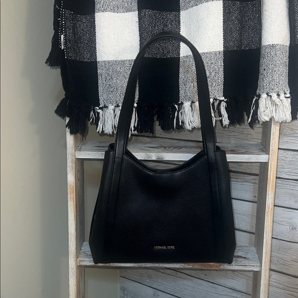 Michael Kors Rosemary Elegant Black Large Shoulder Tote